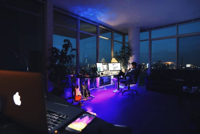 Photo Lighting display