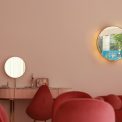 Photo "Corridor macaron color ceiling lamp with soft atmosphere"