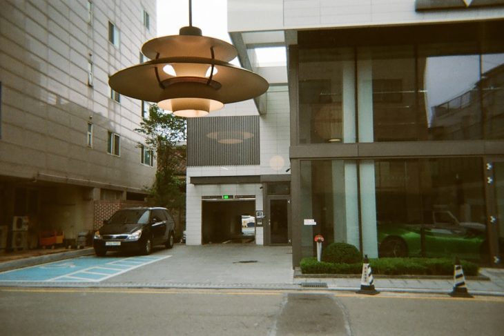 Photo pendant lamp