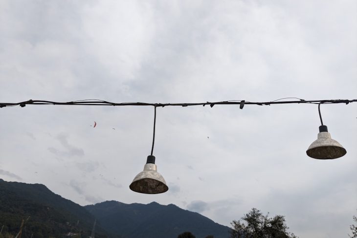 Photo pendant lamp