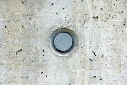 Photo concrete pendant light