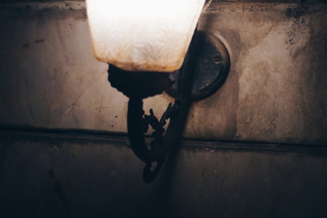 Photo wall sconce lighting