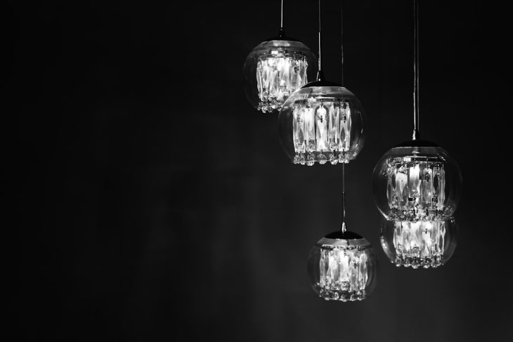 Photo chandelier