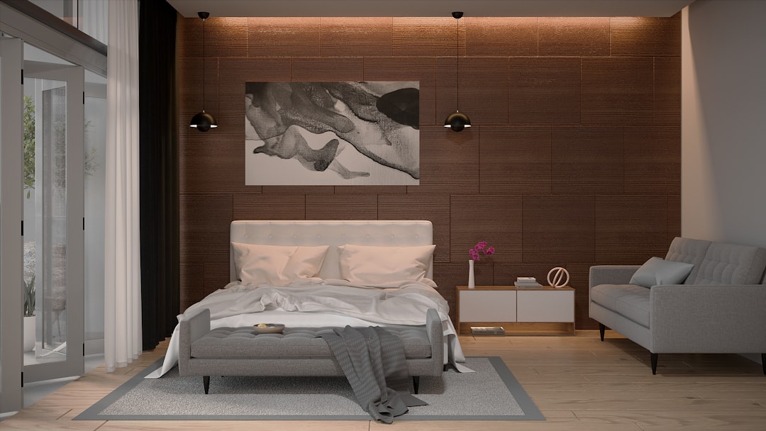 Photo accent wall lighting